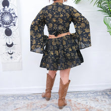 Load image into Gallery viewer, Black Mushroom Celestial Skort