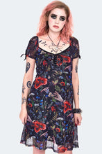 Load image into Gallery viewer, Night Meadow Skater Dress