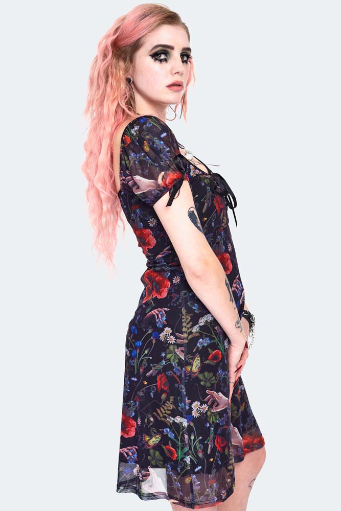 skater dress night out Night Meadow Skater Dress