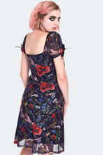 Load image into Gallery viewer, Night Meadow Skater Dress
