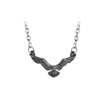 Load image into Gallery viewer, Ravenette Flying Pendant Necklace