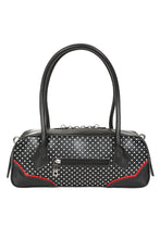 Load image into Gallery viewer, Lucky Swallows Polka Dot Pinup Purse