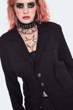 Load image into Gallery viewer, Raw Edged Tuxedo Jacket with Bespoke Lining