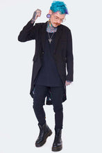 Load image into Gallery viewer, Raw Edged Tuxedo Jacket with Bespoke Lining