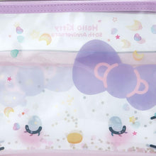Load image into Gallery viewer, Hello Kitty The Future Is In Our Eyes 50th Anniversary Flat Pouch
