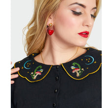 Load image into Gallery viewer, Midnight Mushroom Cardigan