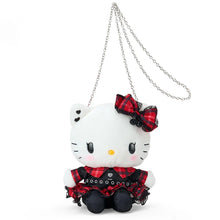 Load image into Gallery viewer, Hello Kitty Sweet Rock n' Check Gingham Plush Shoulder Purse