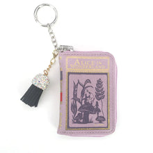 Load image into Gallery viewer, Alice In Wonderland Book Coin Purse