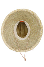 Load image into Gallery viewer, Wide Dome Brim Rush Straw Woven Hat