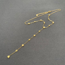 Load image into Gallery viewer, Celestial Dainty Y Necklace