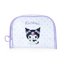 Load image into Gallery viewer, Kuromi Clear Hearts Zipper Pouch
