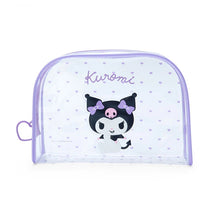 Load image into Gallery viewer, Kuromi Clear Hearts Zipper Pouch