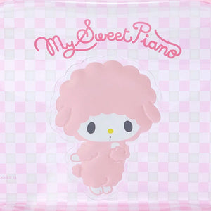 My Sweet Piano Clear Gingham Zipper Pouch