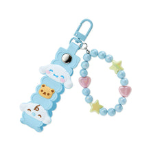 Load image into Gallery viewer, Cinnamoroll Smile Beaded and PVC Keyring