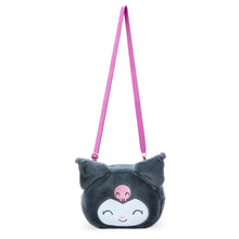 Load image into Gallery viewer, Kuromi Plush Face Mini Purse