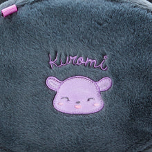 Load image into Gallery viewer, Kuromi Plush Face Mini Purse