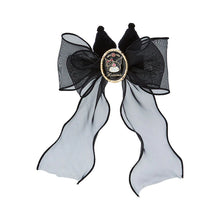 Load image into Gallery viewer, Kuromi Mystic Mansion Hair Bow Clip