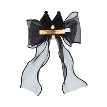 Load image into Gallery viewer, Kuromi Mystic Mansion Hair Bow Clip