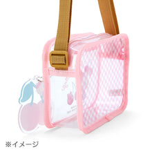 Load image into Gallery viewer, Hello Kitty Cherries Clear Mini Crossbody Purse Set