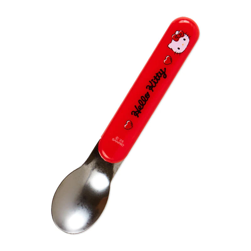 Hello Kitty Lunch Utensil Chopsticks Fork Spoon Carry Box Case