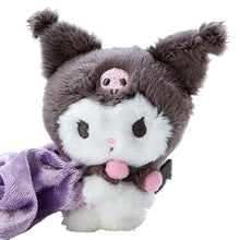 Load image into Gallery viewer, Kuromi Velvet Plush Scrunchie
