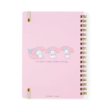 Load image into Gallery viewer, My Melody Lined Notebook (Elastic Closure)