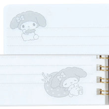Load image into Gallery viewer, My Melody Lined Notebook (Elastic Closure)
