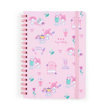 Load image into Gallery viewer, My Melody Desserts Elastic Bound Lined Notebook