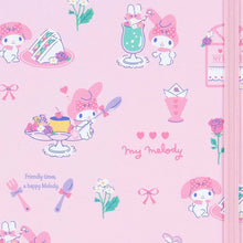 Load image into Gallery viewer, My Melody Desserts Elastic Bound Lined Notebook