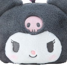Load image into Gallery viewer, Kuromi Plush Mini Face Pouch