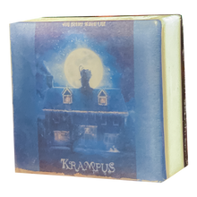 Load image into Gallery viewer, Krampus Rooftop Poster Square Soap Bar