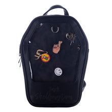 Load image into Gallery viewer, Nightmare Before Christmas Pin Display Coffin Mini Backpack