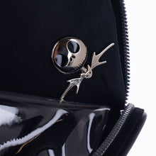 Load image into Gallery viewer, Nightmare Before Christmas Pin Display Coffin Mini Backpack
