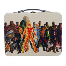 Load image into Gallery viewer, Marvel Retro Comic Cast Tin Tote