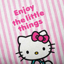 Load image into Gallery viewer, "Enjoy the Little Things" Hello Kitty Tea Towel