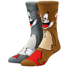 Load image into Gallery viewer, Tom and Jerry Character Socks