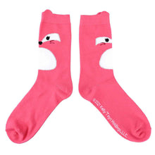 Load image into Gallery viewer, Fifi the Fox Cuff Ears Squishmallow Crew Socks