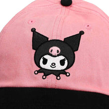 Load image into Gallery viewer, Kuromi Curved Bill Baseball Cap Hat