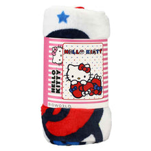 Load image into Gallery viewer, Hello Kitty Bows Fleece Throw Blanket