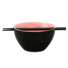 Load image into Gallery viewer, Kuromi Ramen Bowl with Chopsticks