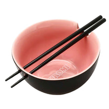 Load image into Gallery viewer, Kuromi Ramen Bowl with Chopsticks