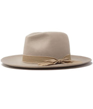 Load image into Gallery viewer, Kaia Wool Felt Panama Hat with Raw Band- More Colors Available!