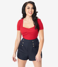 Load image into Gallery viewer, Red Sweetheart Ruthie Top