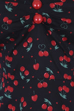 Load image into Gallery viewer, Dolores Cherry Love Doll Dress