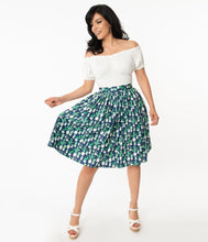 Load image into Gallery viewer, Potted Cactus Swing Skirt