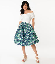 Load image into Gallery viewer, Potted Cactus Swing Skirt