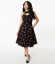Load image into Gallery viewer, Vampire Kiss Rue Swing Dress