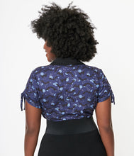 Load image into Gallery viewer, Blue and Black Bats Hope Top