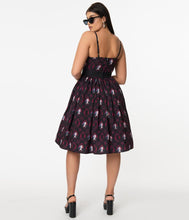 Load image into Gallery viewer, Dracula Portrait Draculette Swing Dress and Capelet