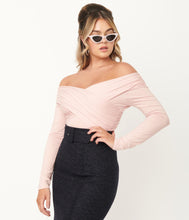 Load image into Gallery viewer, Light Pink Saturday Night Bodysuit